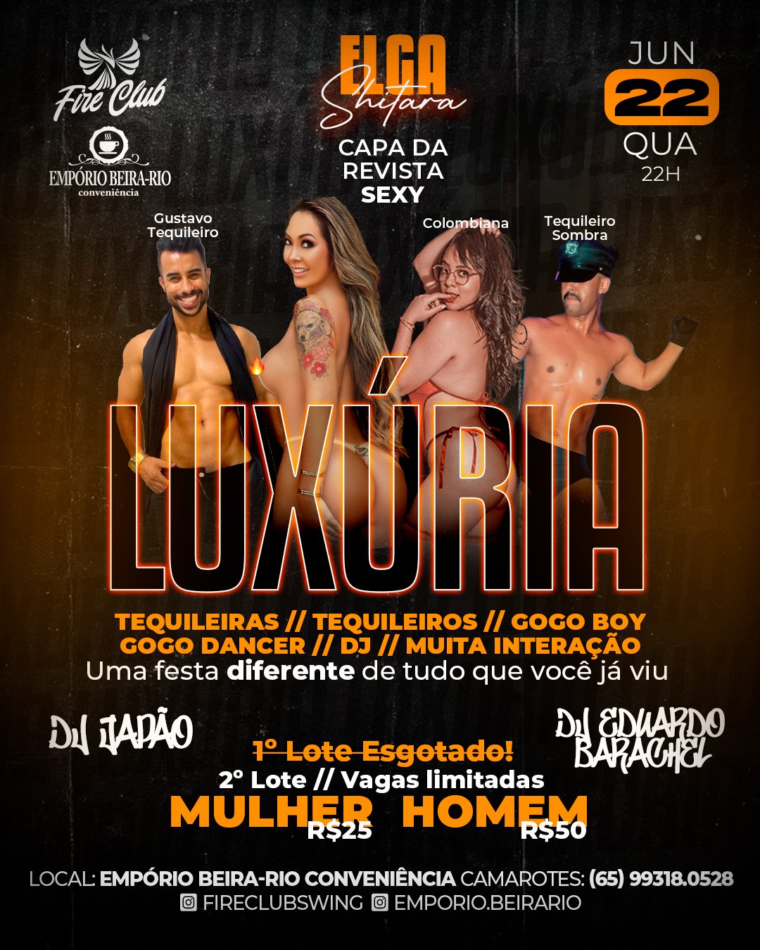 Luxúria – Fire Club