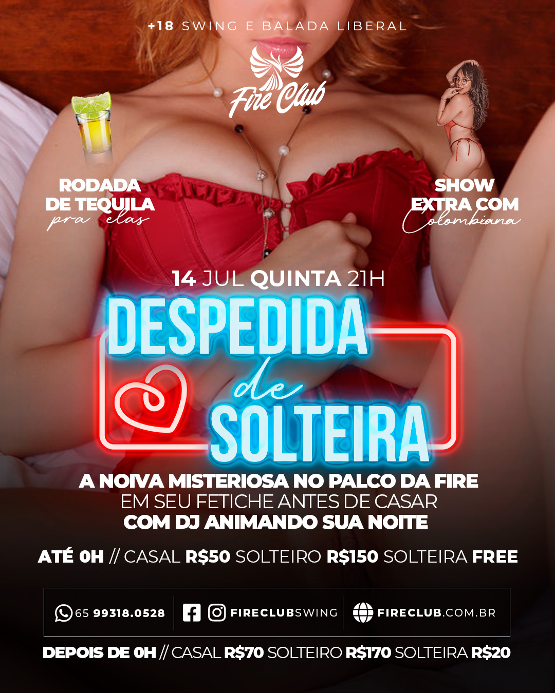 Despedida de Solteira – Fire Club